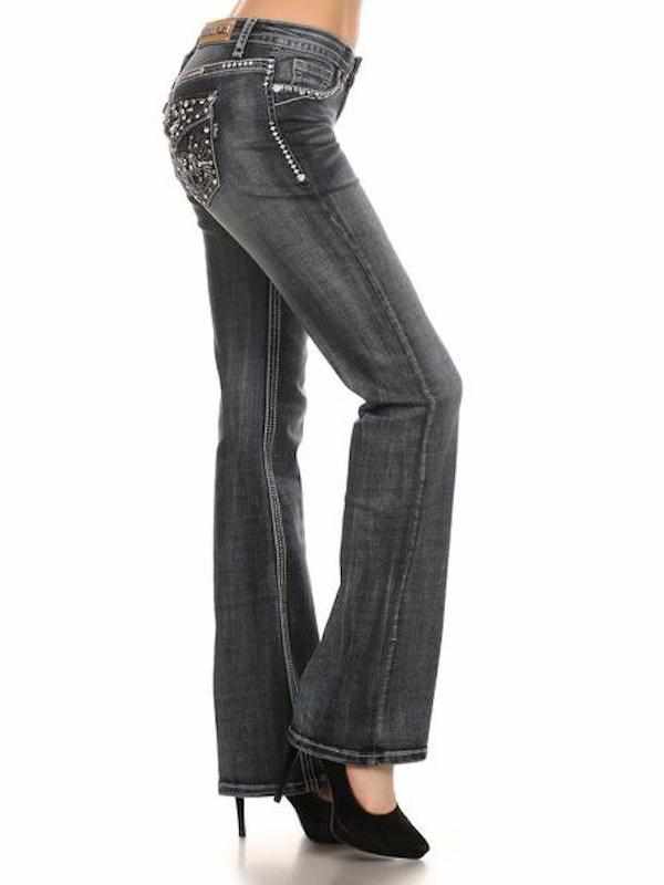 DTT, Jeans, Dtt Dont Think Twice Black Slouchy Curve Distressed Mom Jean  Size Us 2