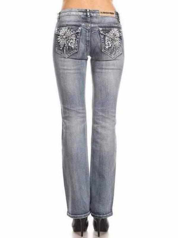 Western deals bling jeans